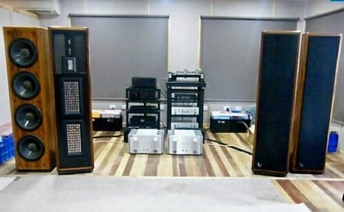 Speaker system setup