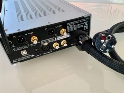 Power cable with media player