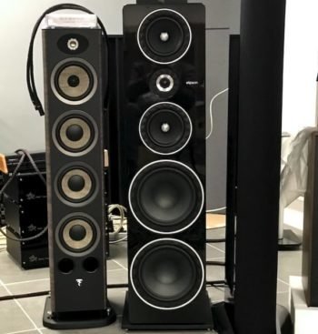 Loudspeaker used during testing