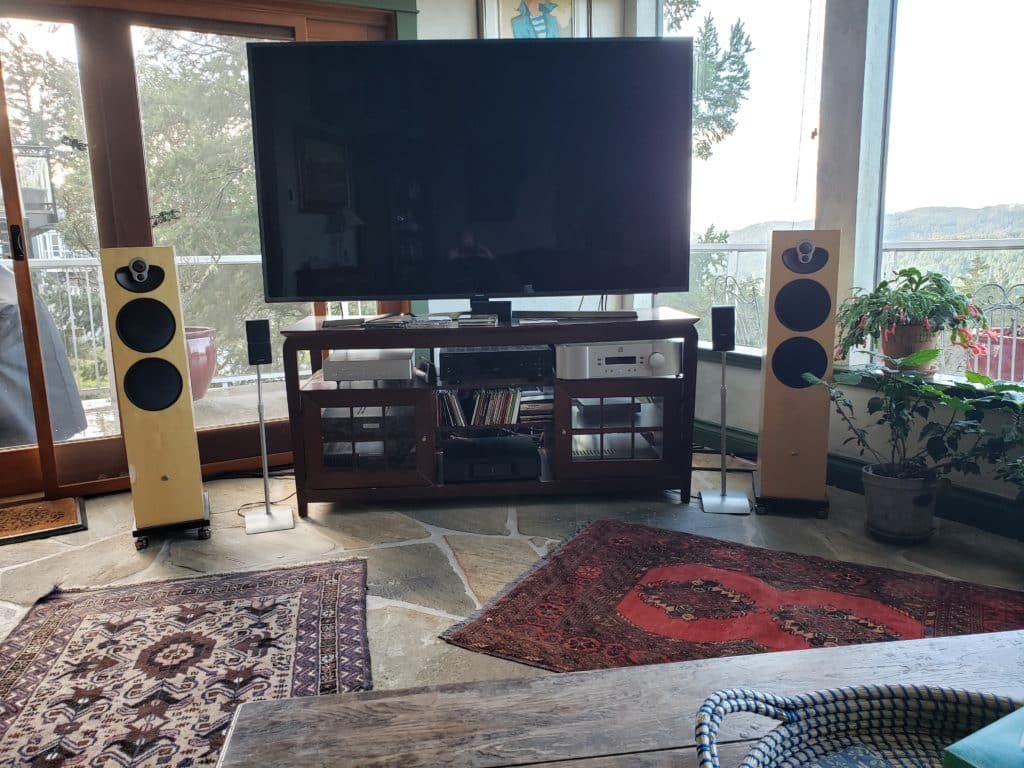 System setup for Larry in Canada