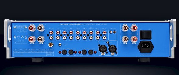 Amplifier rear panel